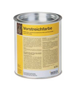 White, matt oil varnish for professional priming coats on wood