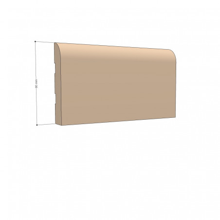 SL0005 - rounded upper edge 80/16